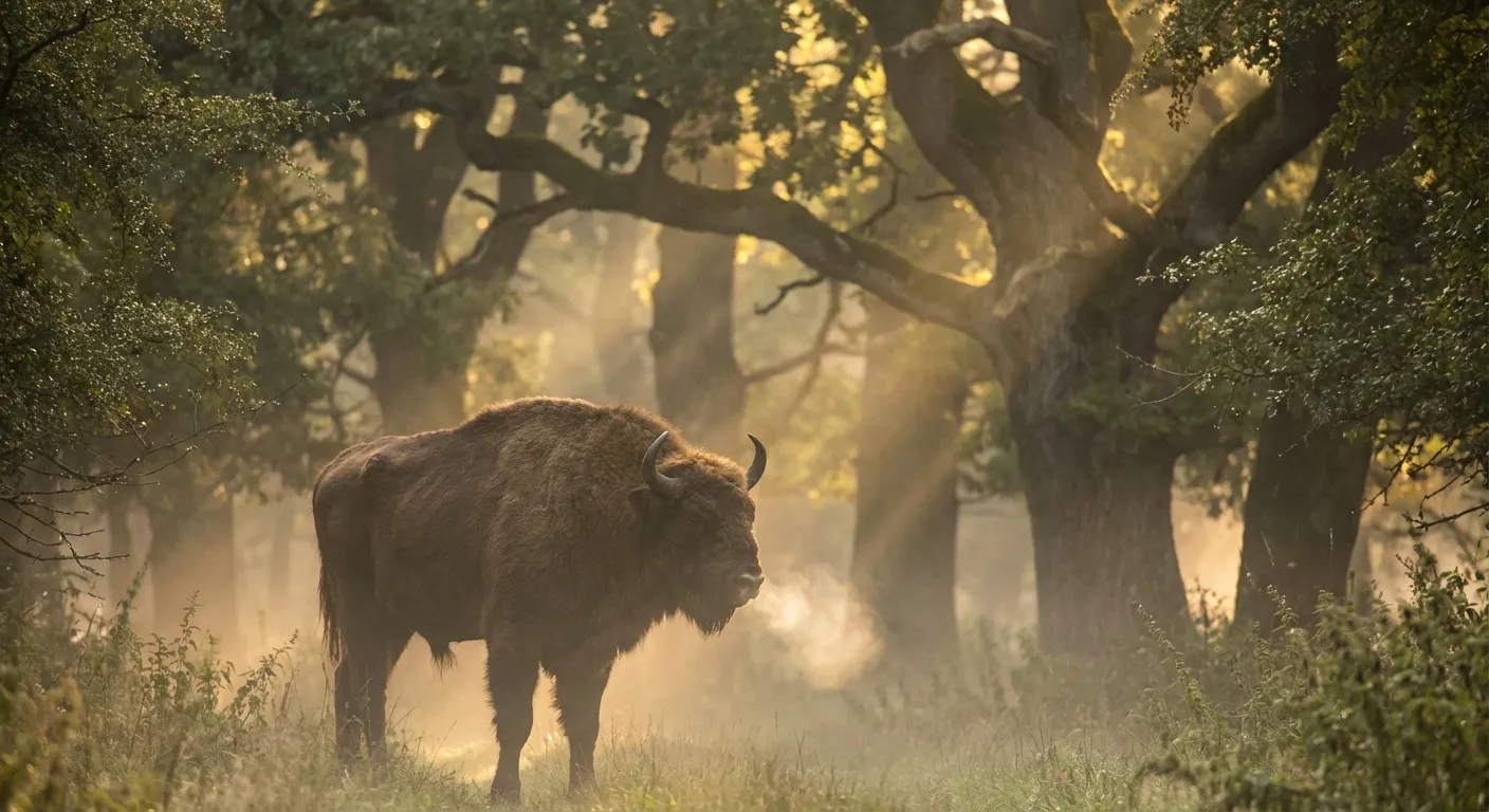 Sisli ormanda yaban hayatı